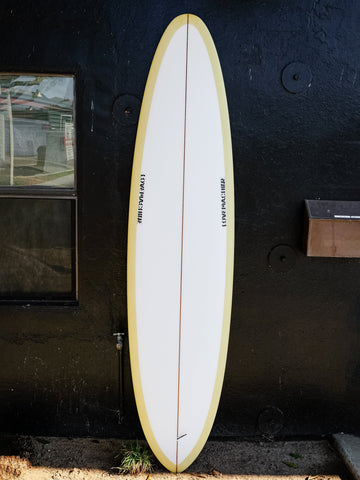 Love Machine Surfboards Love Machine | v.Bowls 7’6” Ivory Clear Surfboard  - SurfBored