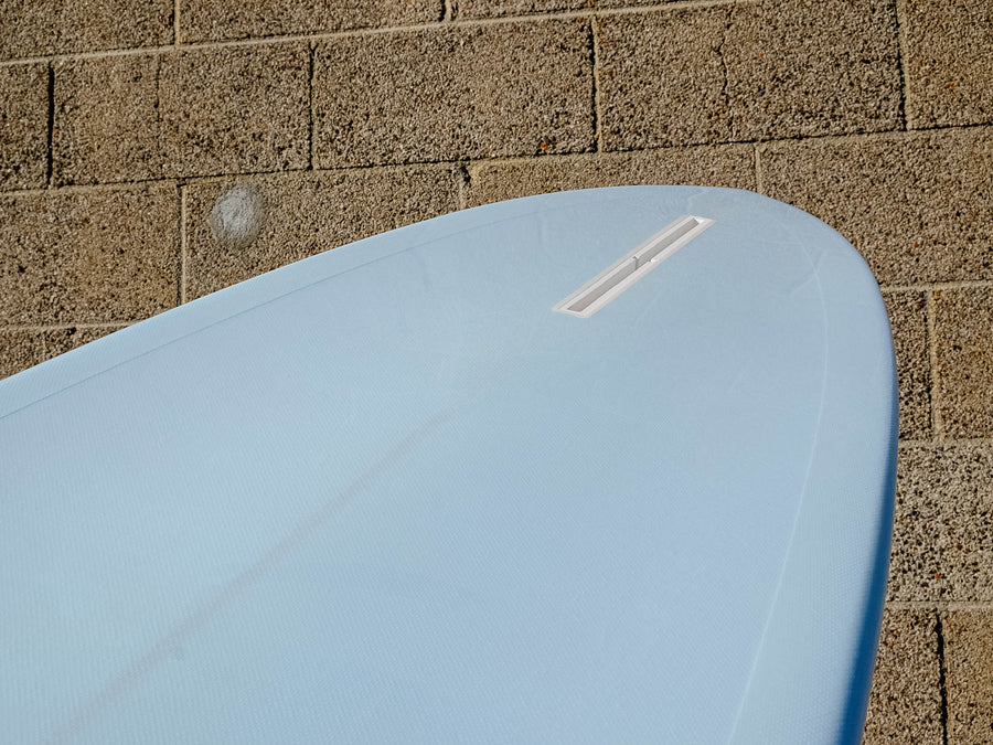 Mangiagli Surfboards | 7'2" M4 Mid Pin Blue Surfboard - Surf Bored
