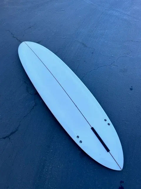 LOVE MACHINE | 7'10" THICK LIZZY CLEAR SURFBOARD - Surf Bored