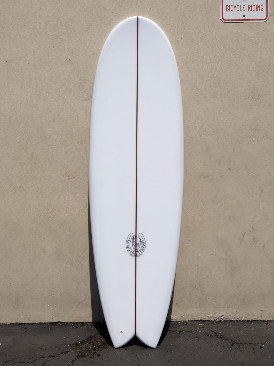 Kookapinto Shapes | 6'6" Thin Twin Fish Surfboard (USED) - Surf Bored