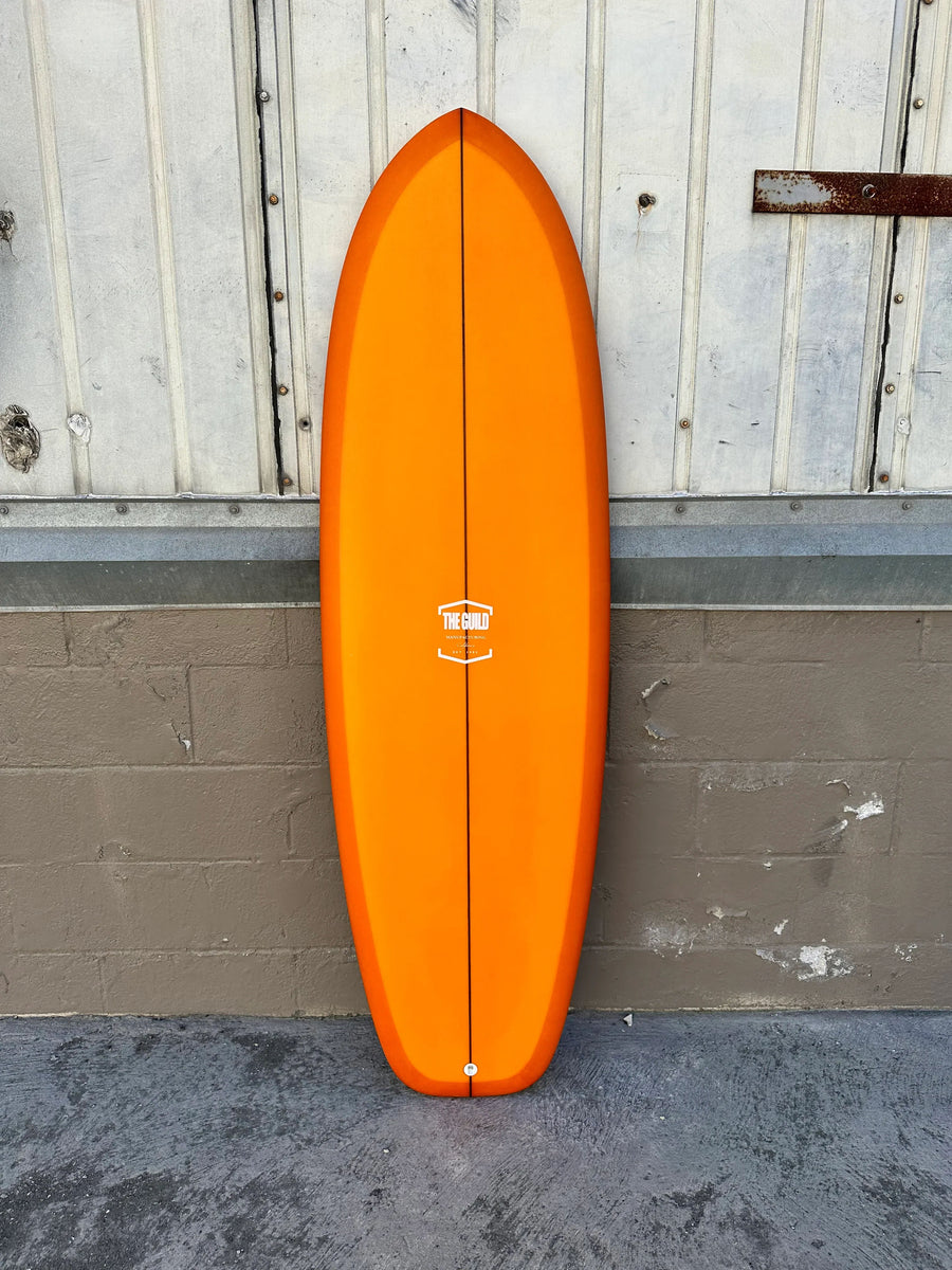 The Guild | THE GUILD | 5'8" MATCHBOX | ORANGE SURFBOARD - Surf Bored