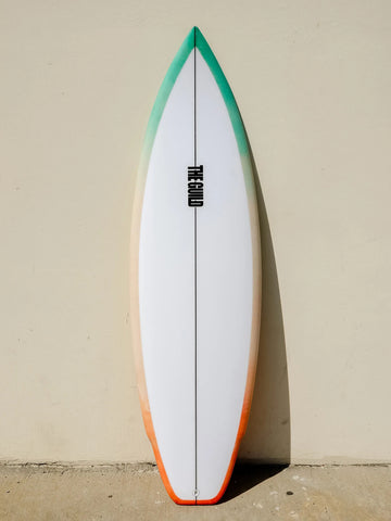 The Guild | THE GUILD | 5'11" RAD MOBILE | ABSTRACT FADE SURFBOARD - Surf Bored