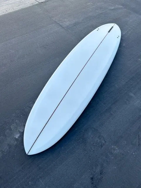 LOVE MACHINE 8'6 THICK LIZZY I BLUE AIRBRUSH - Surf Bored