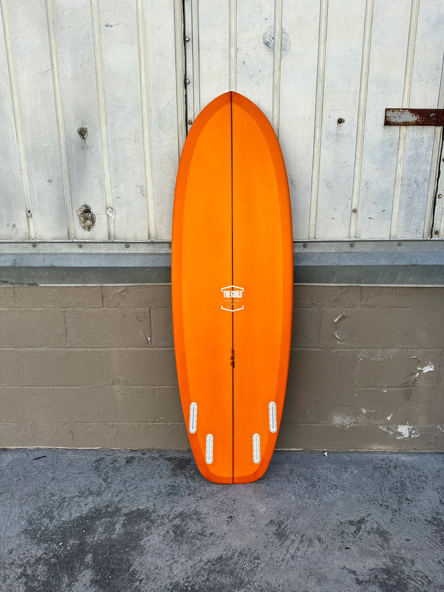 The Guild | THE GUILD | 5'8" MATCHBOX | ORANGE SURFBOARD - Surf Bored