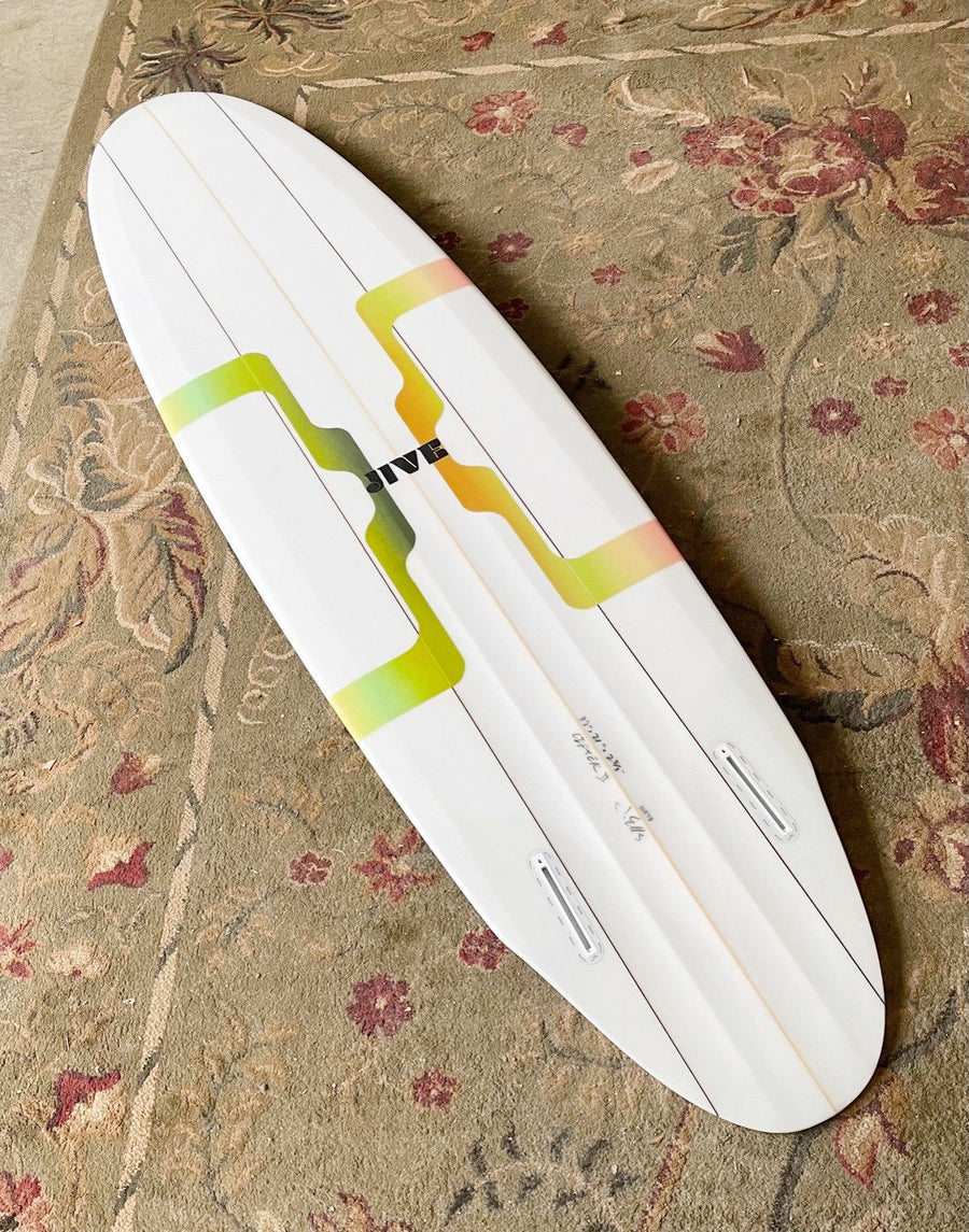 JIVE Surfcraft | LIFTER 7'2" midlength twin fin surfboard - Surf Bored