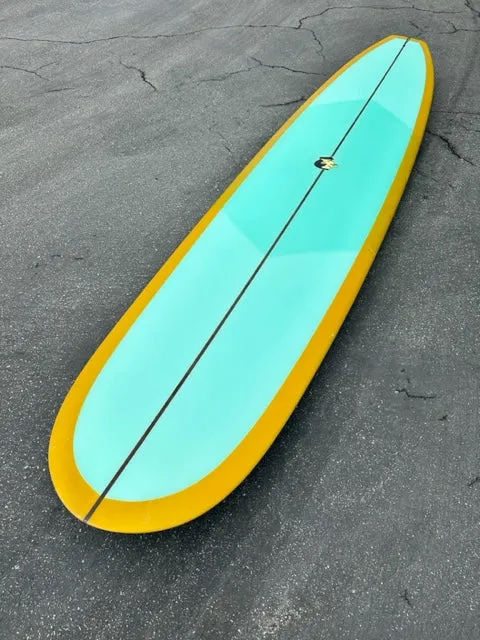 Nation Surfboards | NATION | 9'10" EL DORADO | SEAFOAM/MUSTARD SURFBOARD - Surf Bored
