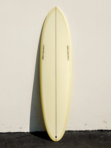 Love Machine | LOVE MACHINE | 7'2" FM | OLD BOARD YELLOW SURFBOARD - Surf Bored