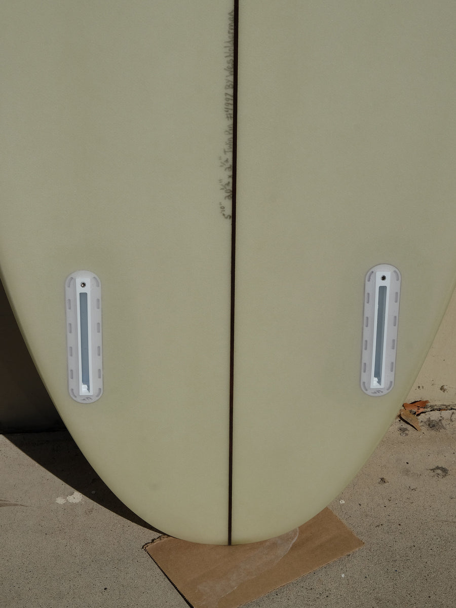 WESTON Surfboards // 5'10'' STP // Green Tea Surfboard - Surf Bored