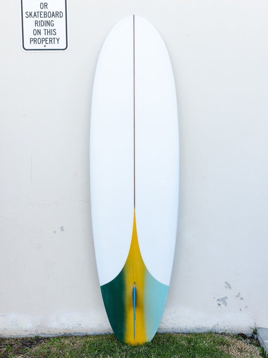 Koz McRae SurfingBoards | 7'0" Laguna Hull Artwork Tail Surfboard - Surf Bored