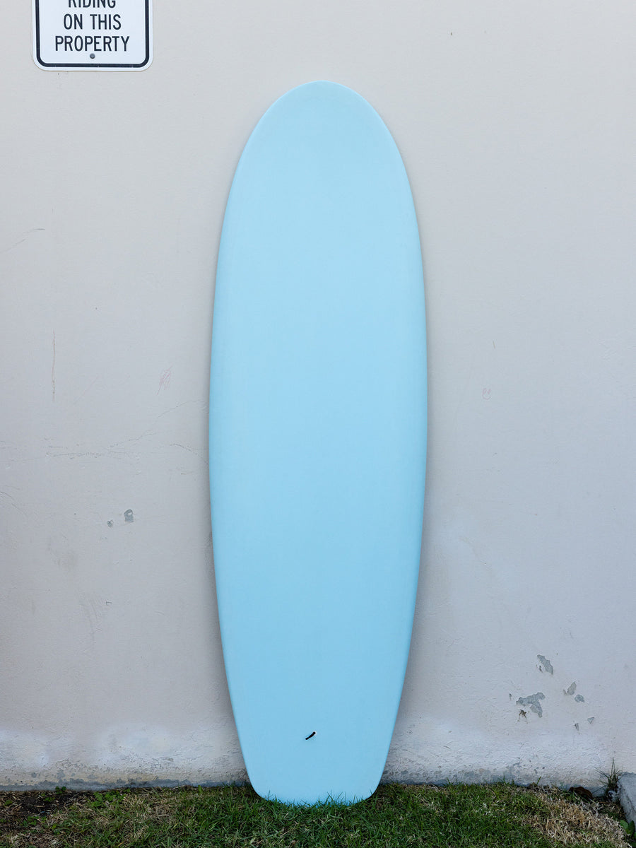 Koz McRae SurfingBoards | 6'2" Stubby Diamond Tail Blue Surfboard - Surf Bored