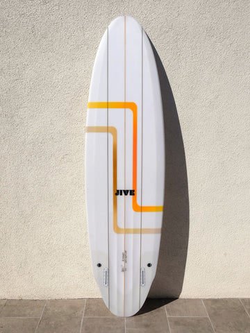 JIVE Surfcraft | Lifter 6'10" midlength twinzer surfboard - Surf Bored