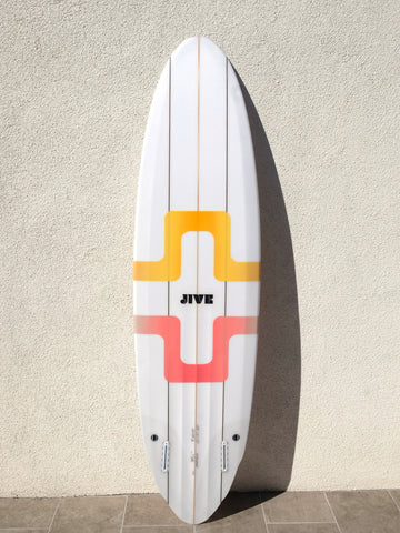 JIVE Surfcraft | Lifter 6'8" midlength twinzer surfboard - Surf Bored