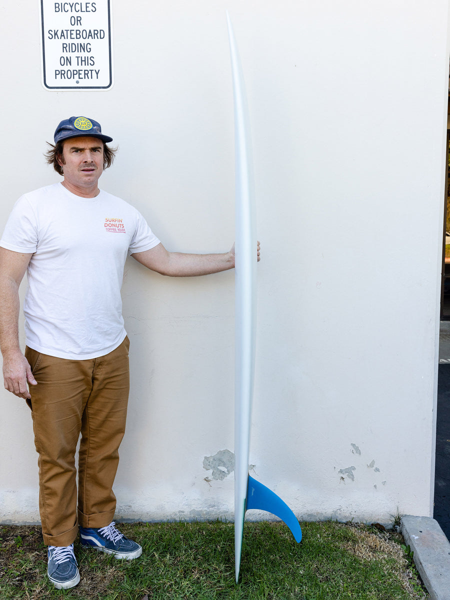 Koz McRae SurfingBoards | 7'0" Laguna Hull Artwork Tail Surfboard - Surf Bored