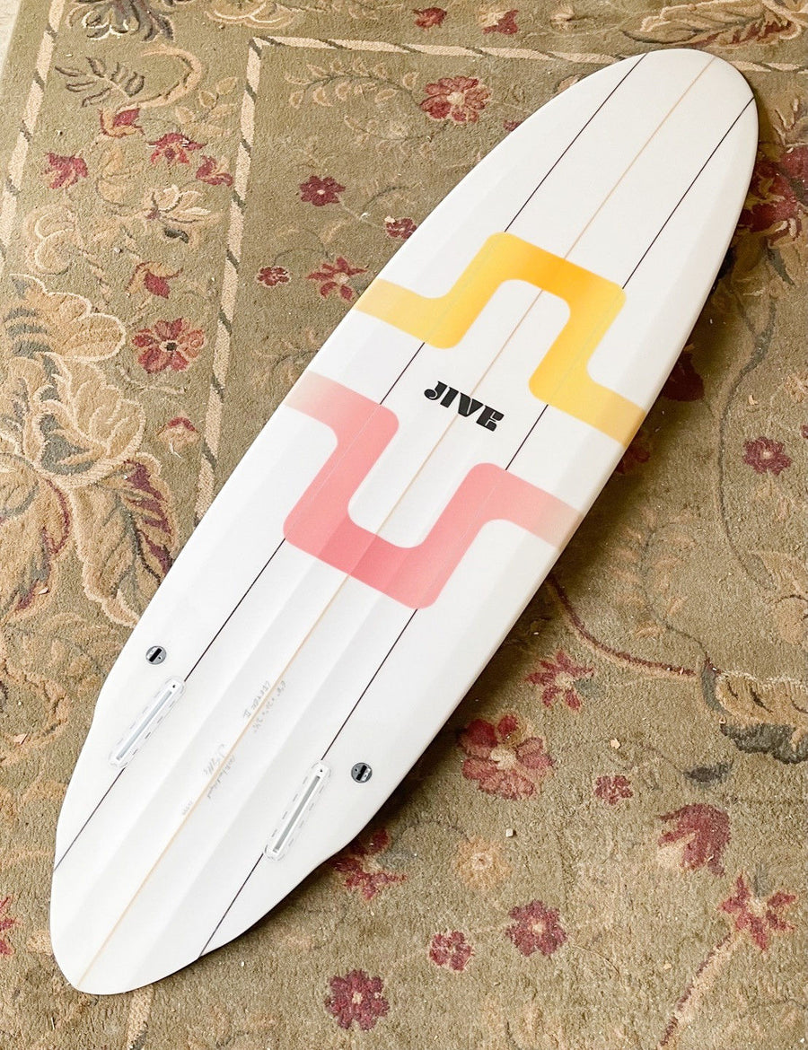 JIVE Surfcraft | Lifter 6'8" midlength twinzer surfboard - Surf Bored