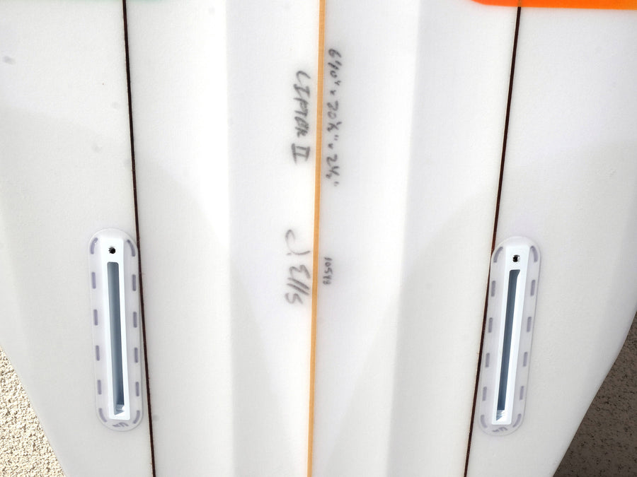 JIVE Surfcraft | Lifter 6'10" midlength twin fin surfboard - Surf Bored