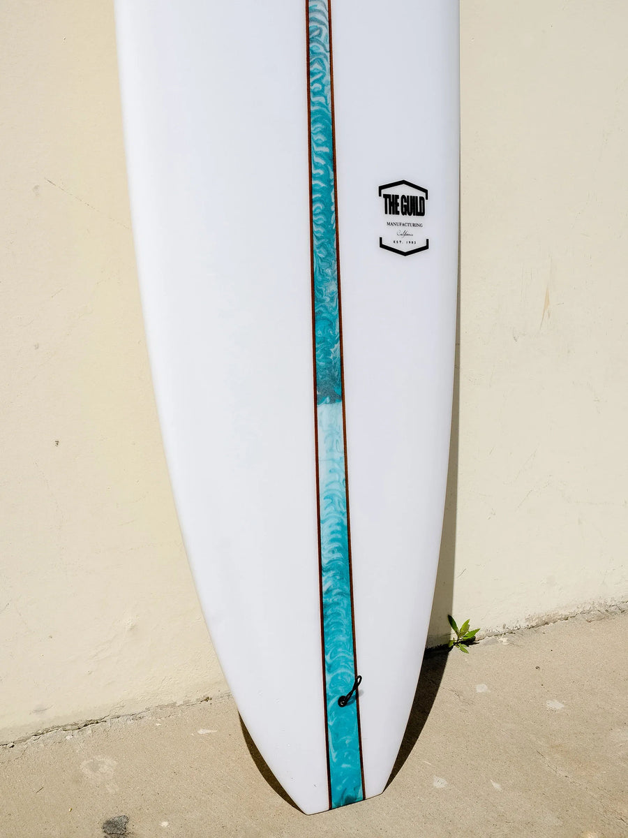 The Guild | THE GUILD | 9'4" ESCALATOR | ABSTRACT WEDGE/CLEAR LONGBOARD - Surf Bored