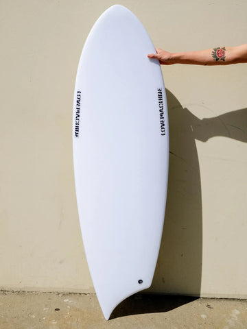 Love Machine | LOVE MACHINE | 5'9" RABBITS FOOT - GOOFY (EPS) FINLESS SURFBOARD - Surf Bored