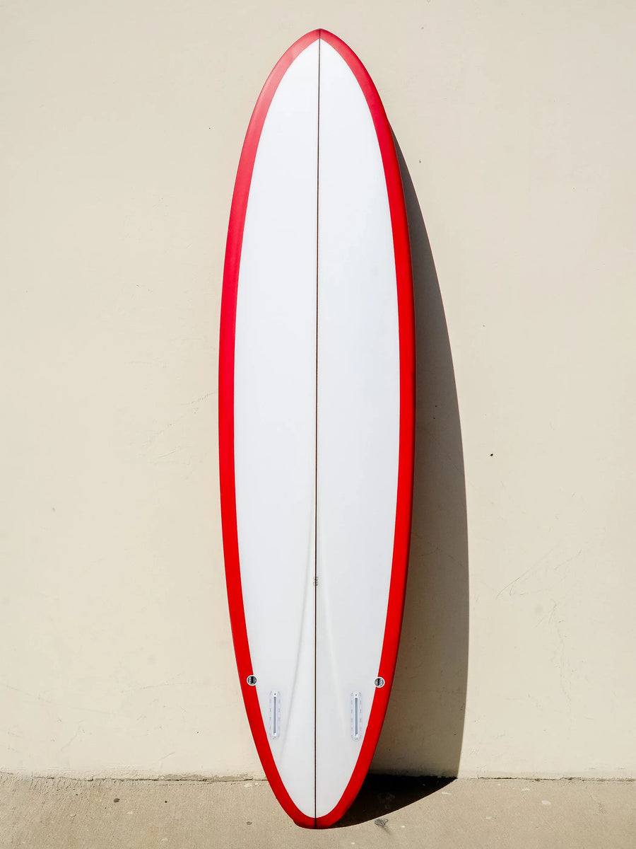 Love Machine | LOVE MACHINE | 7'8" FM | RED/CLEAR SURFBOARD - Surf Bored