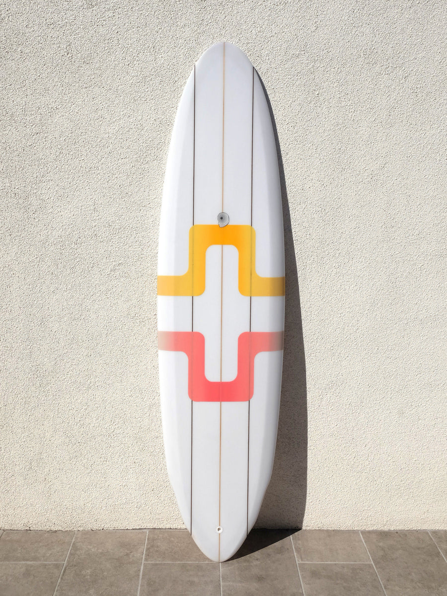 JIVE Surfcraft | Lifter 6'8" midlength twinzer surfboard - Surf Bored