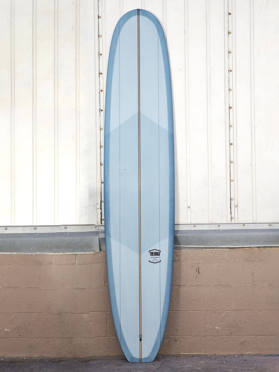 The Guild | 9'5" Sequoia Denim Blue Longboard - Surf Bored