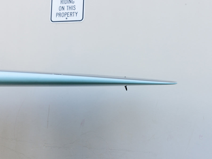 Koz McRae SurfingBoards | 6'2" Stubby Diamond Tail Blue Surfboard - Surf Bored
