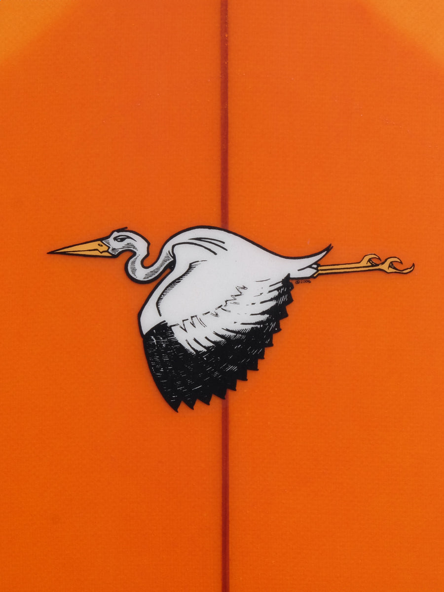 WESTON Surfboards // 7'0" B.Egg // Burnt Orange Surfboard - Surf Bored