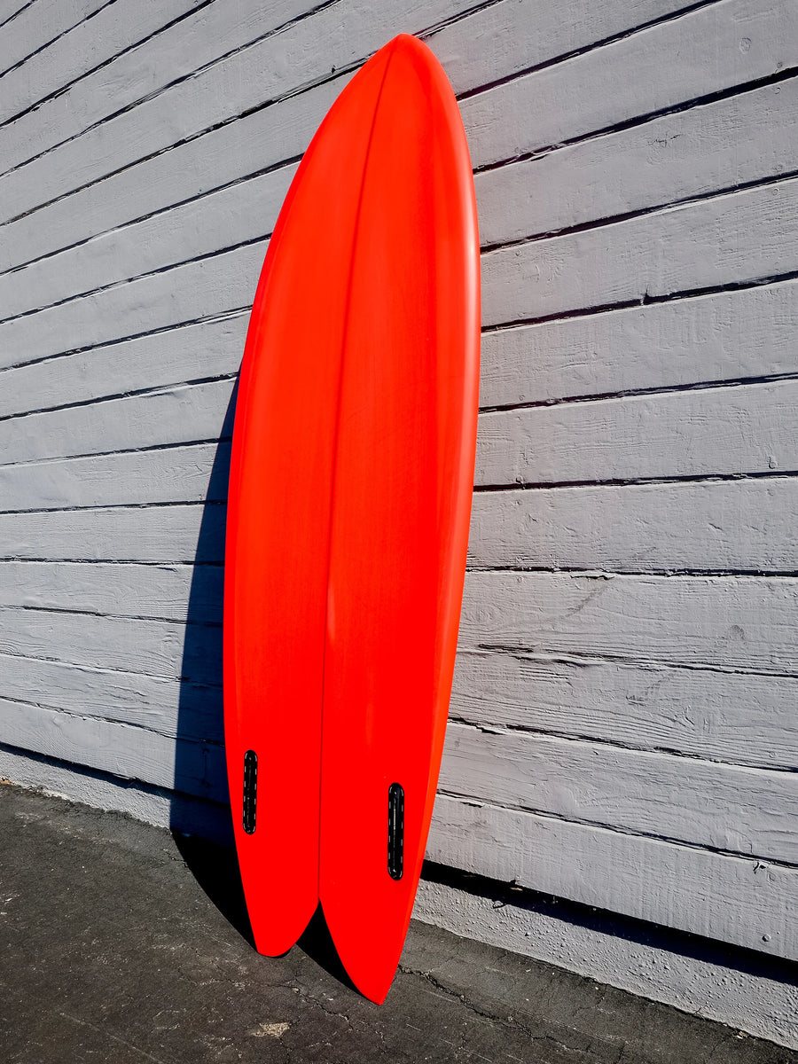 STPNK | STPNK | 5’3” Type 2 Fish Scarlet Red Surfboard - Surf Bored