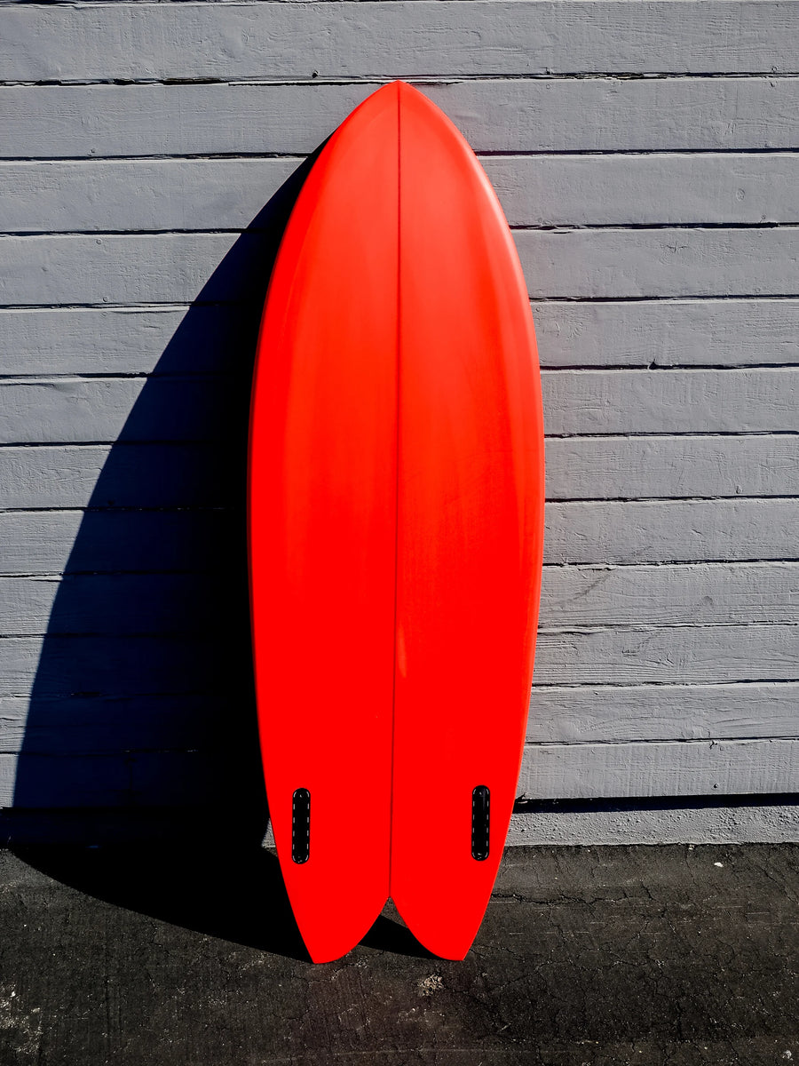 STPNK | STPNK | 5’3” Type 2 Fish Scarlet Red Surfboard - Surf Bored