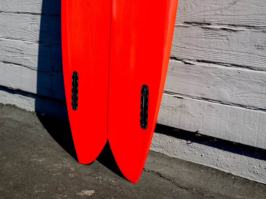 STPNK | STPNK | 5’3” Type 2 Fish Scarlet Red Surfboard - Surf Bored