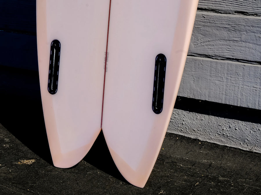 STPNK | STPNK | 5’4” Type 2 Fish Champagne Pink Surfboard - Surf Bored