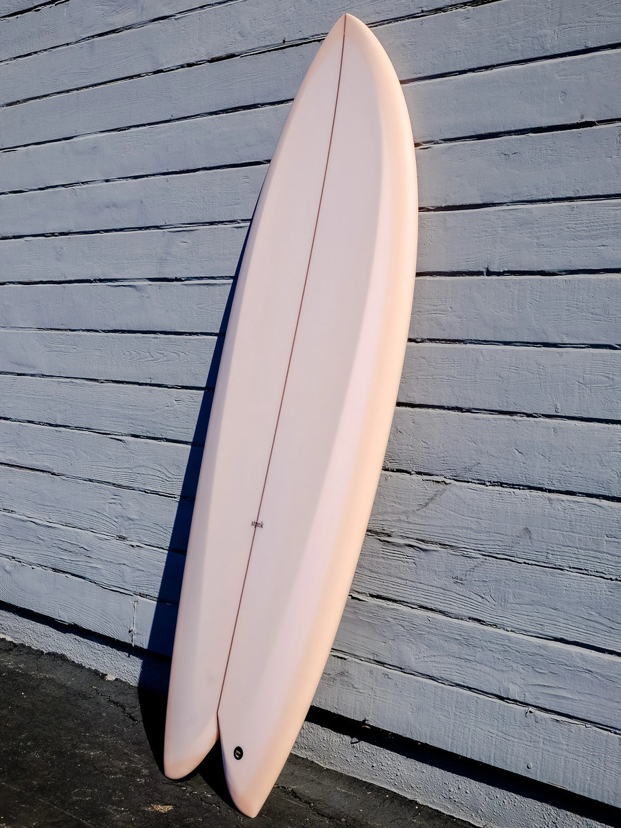 STPNK | STPNK | 5’4” Type 2 Fish Champagne Pink Surfboard - Surf Bored