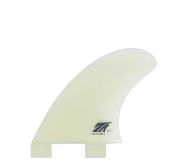 True Ames - Surfboard Fins - Side Bite clear set of 2 x 3.7"