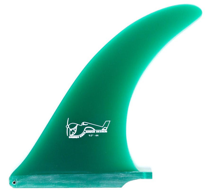 True Ames - Greenough 4-A Single Green 8" Surfboard Fin