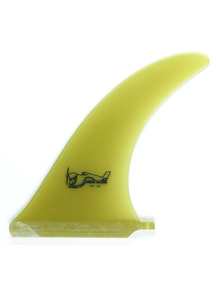 True Ames | 9” Greenough 4A Single Fin Yellow - Surf Bored