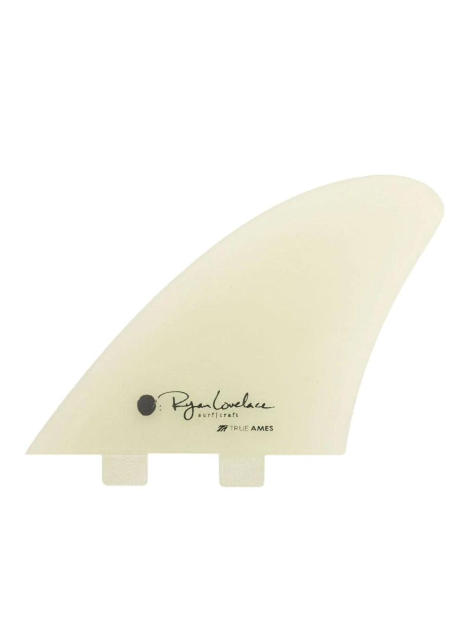 True Ames Fins True Ames | Lovelace Keel Twin Fin Clear FCS  - SurfBored