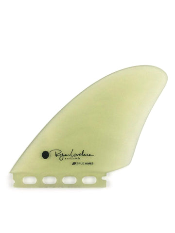 True Ames Fins True Ames | Lovelace Keel Twin Fin Clear Futures  - SurfBored