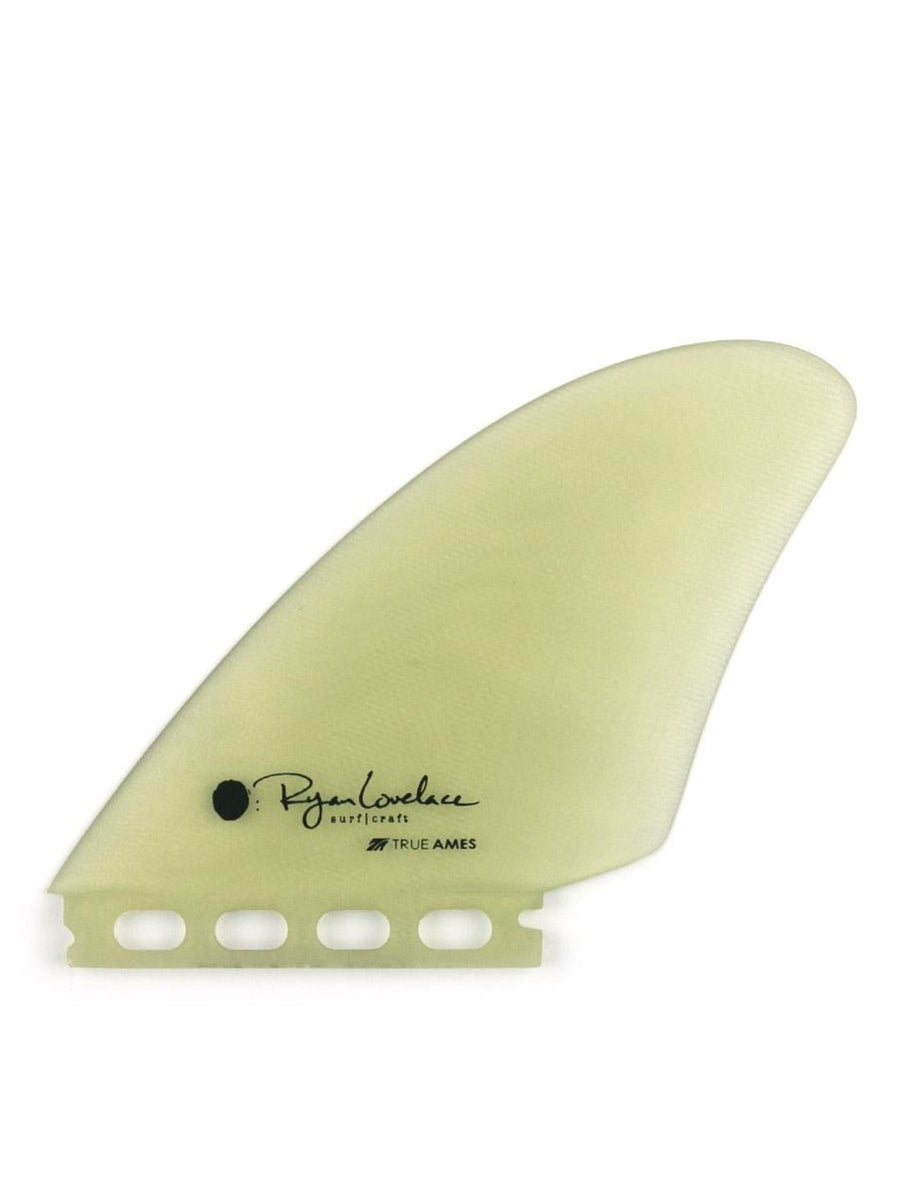 True Ames Fins True Ames | Lovelace Piggyback Keel Twin Fin Clear Futures  - SurfBored