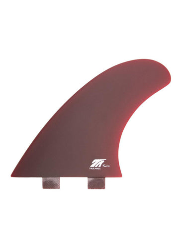 True Ames Fins True Ames | TA Twin FCS Compatible Red  - SurfBored