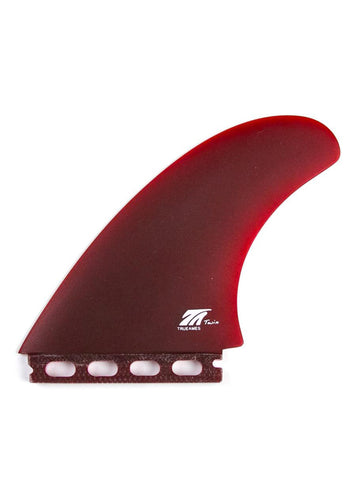 True Ames Fins True Ames | TA Twin Futures Compatible Red  - SurfBored