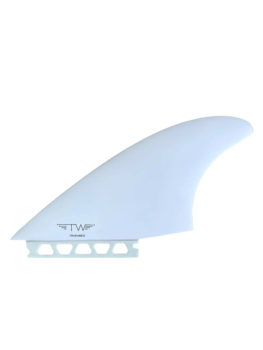 True Ames Fins White True Ames | Tyler Warren Modern Keel - Futures Compatible  - SurfBored