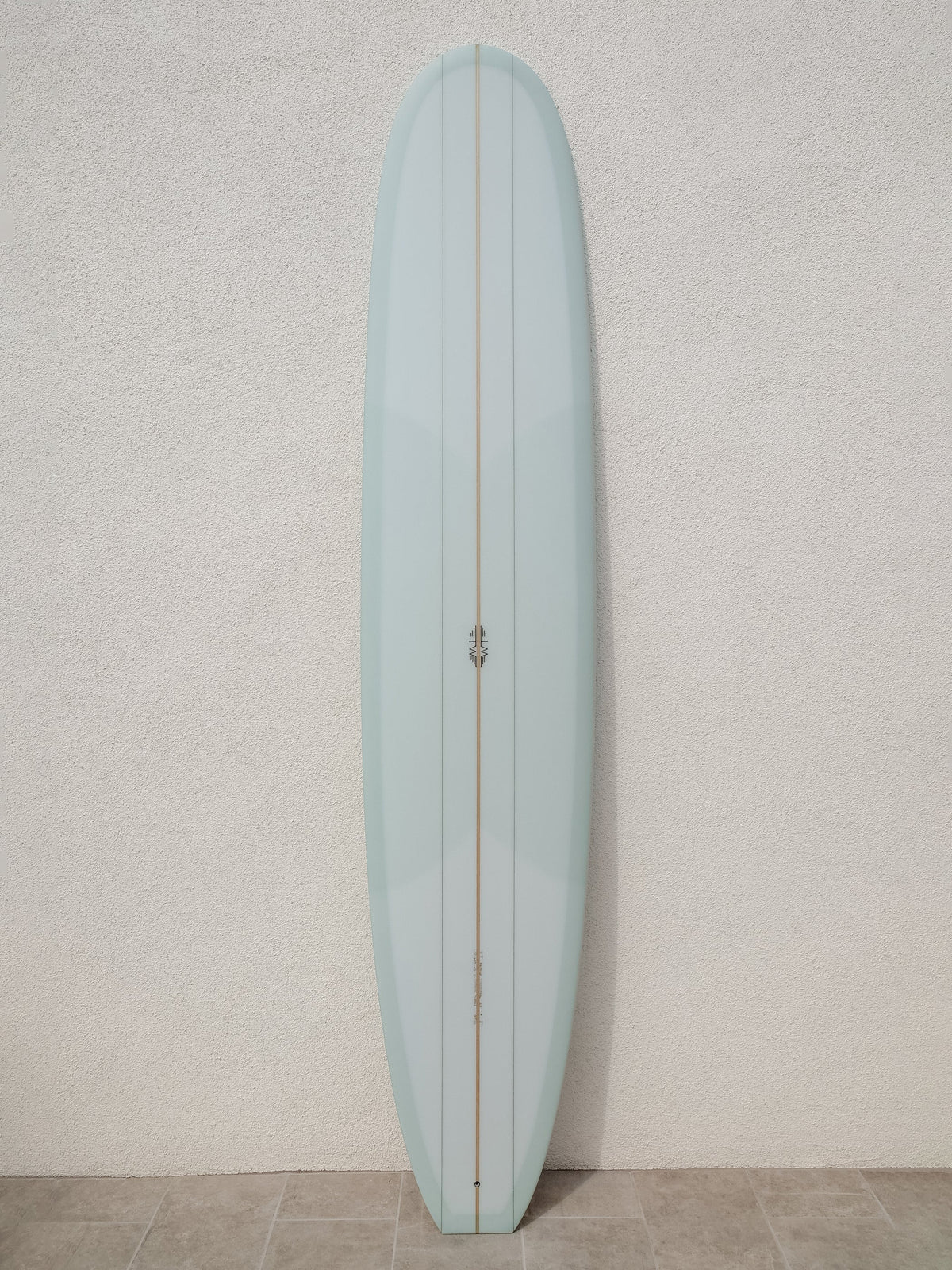 Tyler Warren Surfboards Tyler Warren | Beaked Nose Rider 9’7” Ice Blue Volan Surfboard  - SurfBored