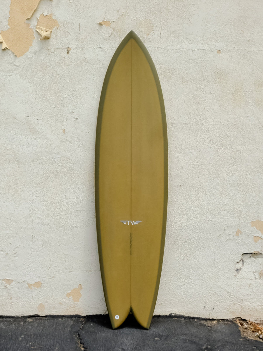 Tyler Warren Surfboards Tyler Warren | Big Fish 7’1” Old Green  - SurfBored