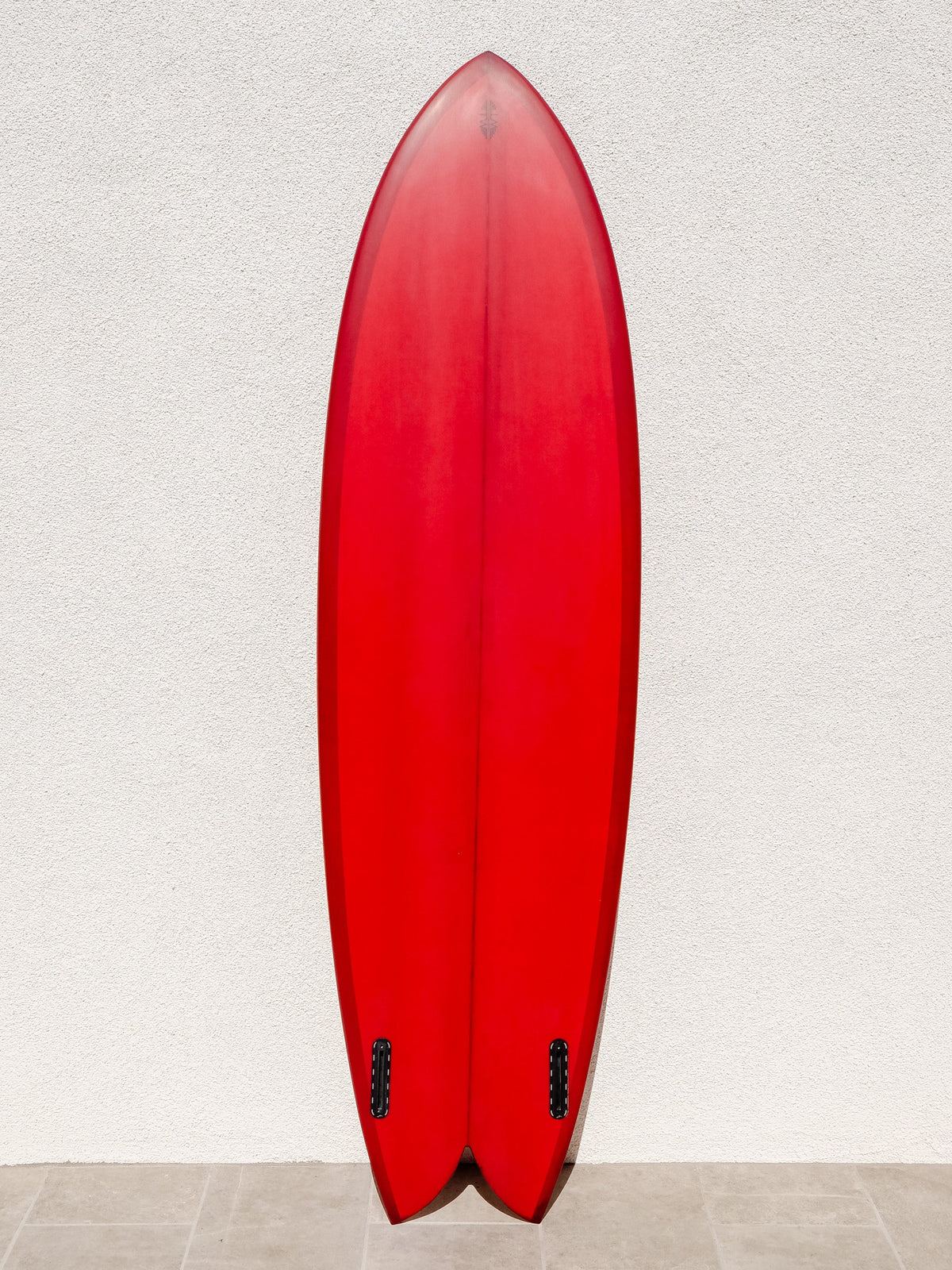 Tyler Warren Surfboards Tyler Warren | Big Fish Twin Fin 6’8" Maroon Surfboard  - SurfBored