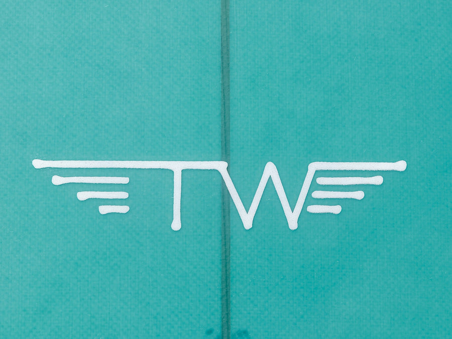 Tyler Warren Surfboards Tyler Warren | Bullet 5’4” Teal Surfboard  - SurfBored