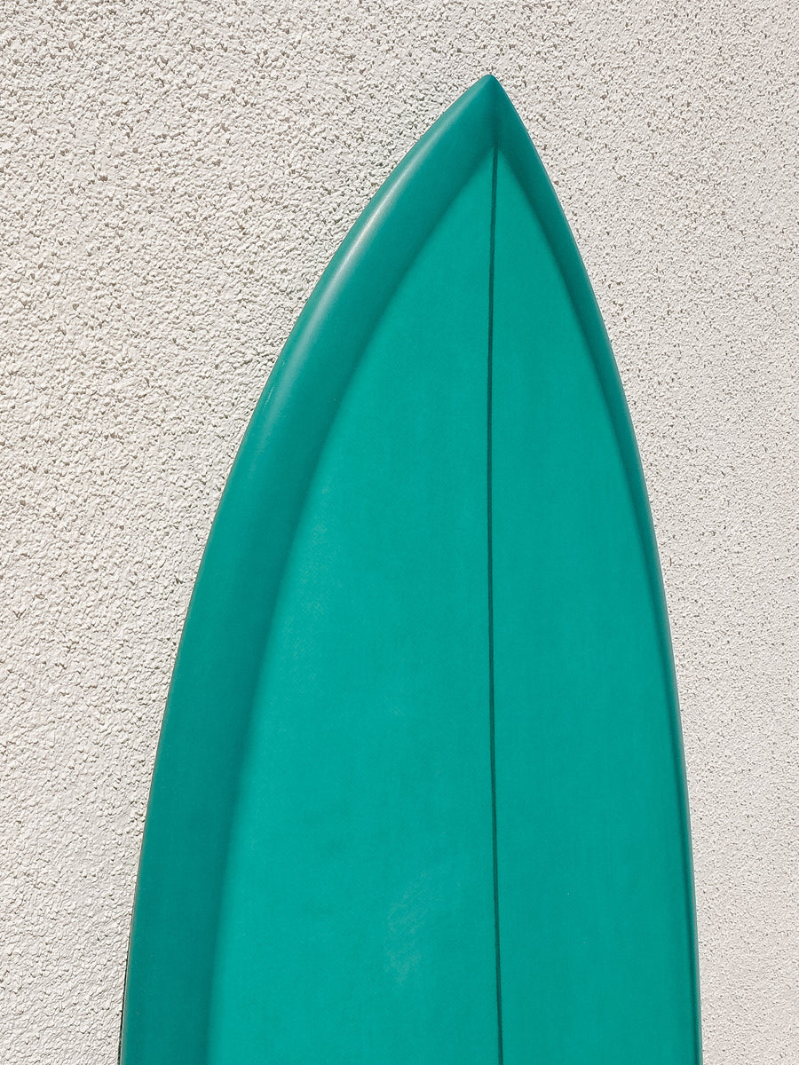 Tyler Warren Surfboards Tyler Warren | Bullet 5’4” Teal Surfboard  - SurfBored