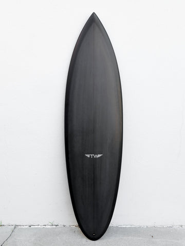 Tyler Warren Surfboards Tyler Warren | Channel Twin Pin 6’6” Stone  - SurfBored