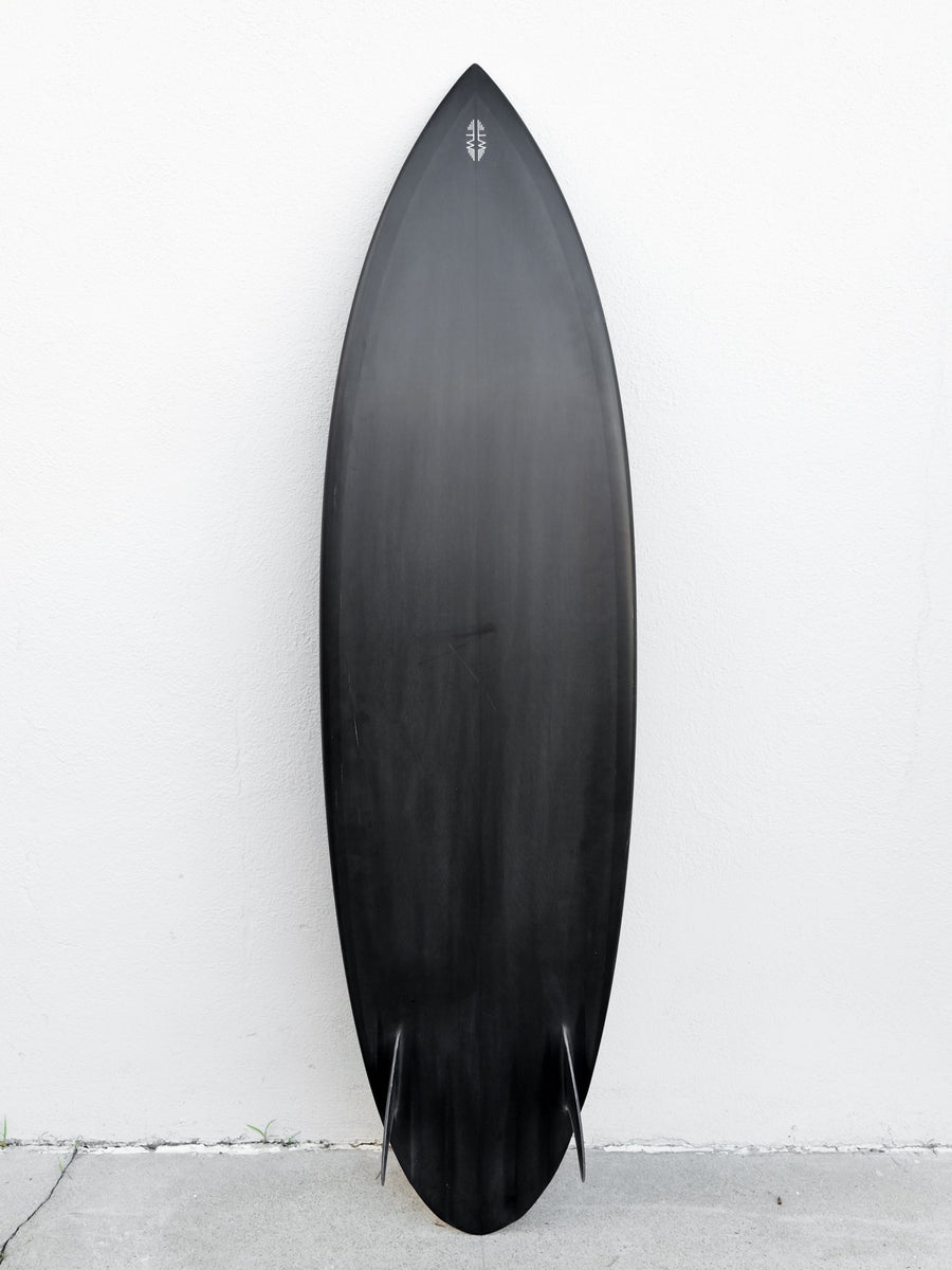 Tyler Warren Surfboards Tyler Warren | Channel Twin Pin 6’6” Stone  - SurfBored