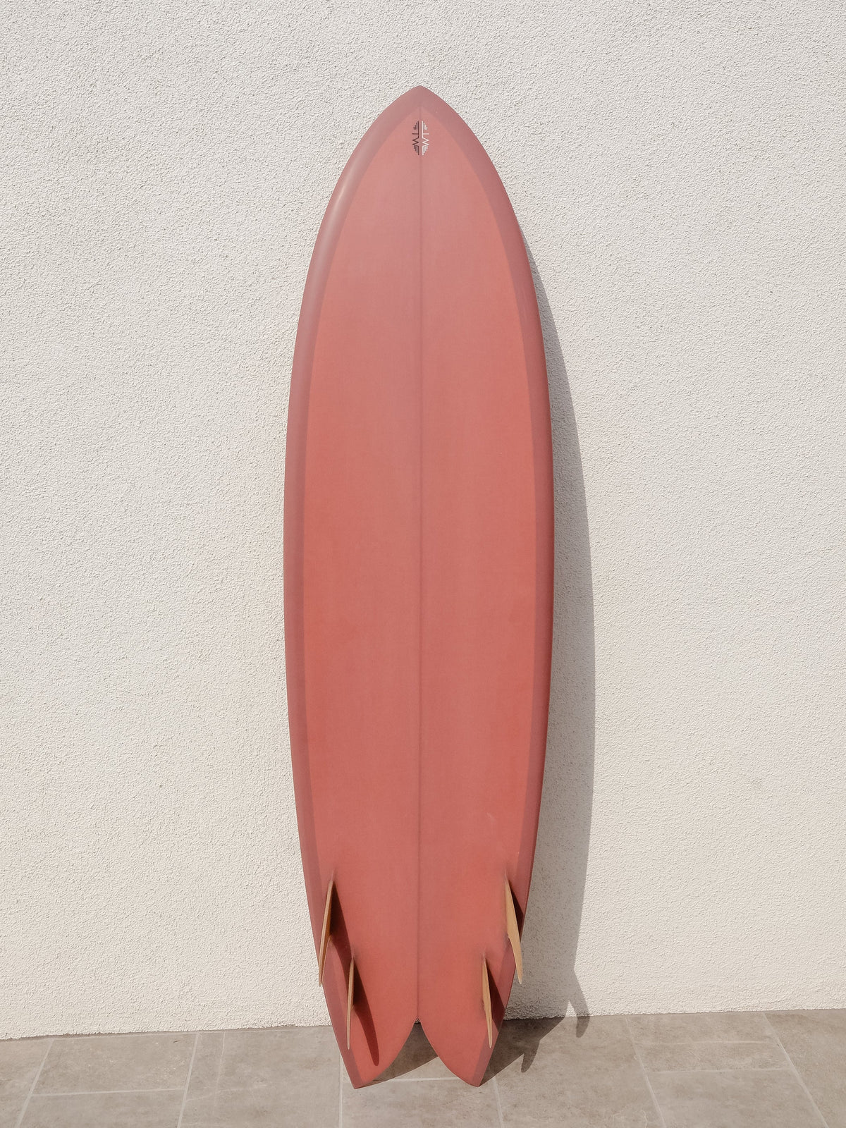 Tyler Warren Surfboards Tyler Warren | Dream Fish Quad 6'5” Mauve Surfboard  - SurfBored