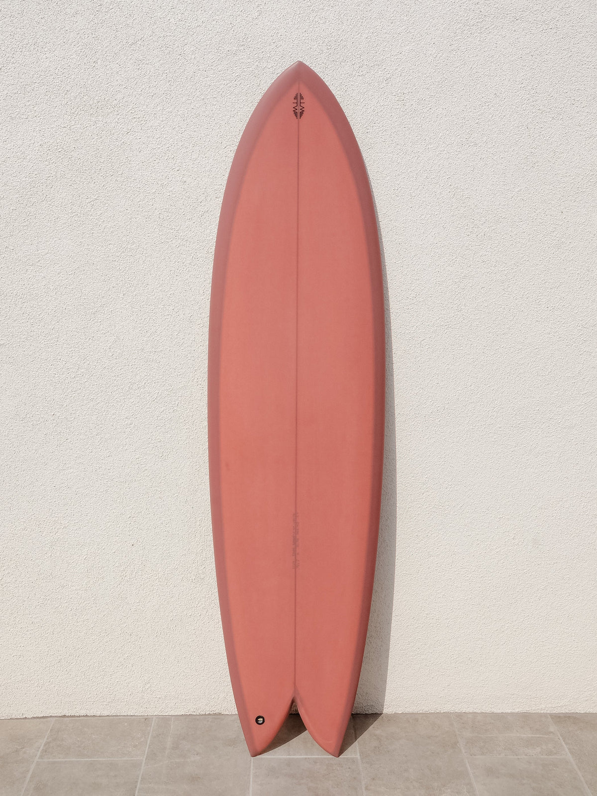 Tyler Warren Surfboards Tyler Warren | Dream Fish Quad 6'5” Mauve Surfboard  - SurfBored