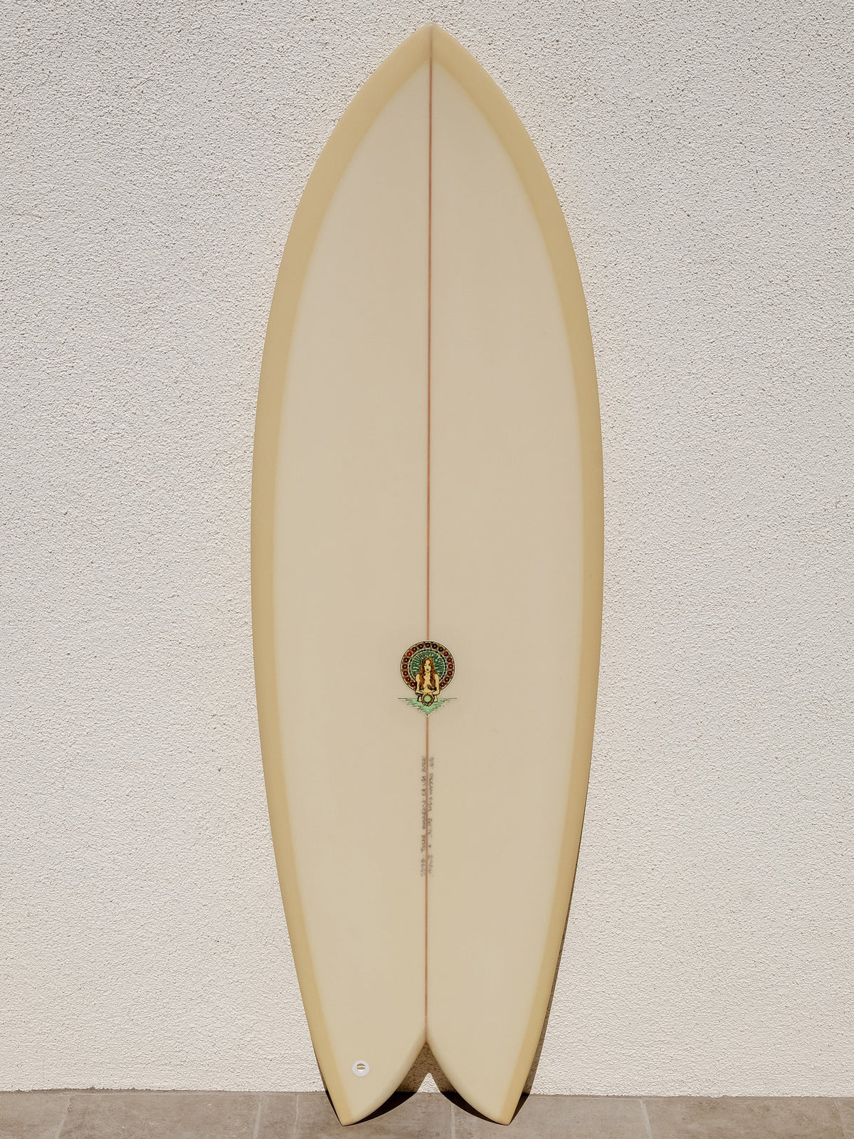 Tyler Warren Surfboards Tyler Warren | Dream Fish Twin Fin 5’5” Butterscotch Surfboard  - SurfBored